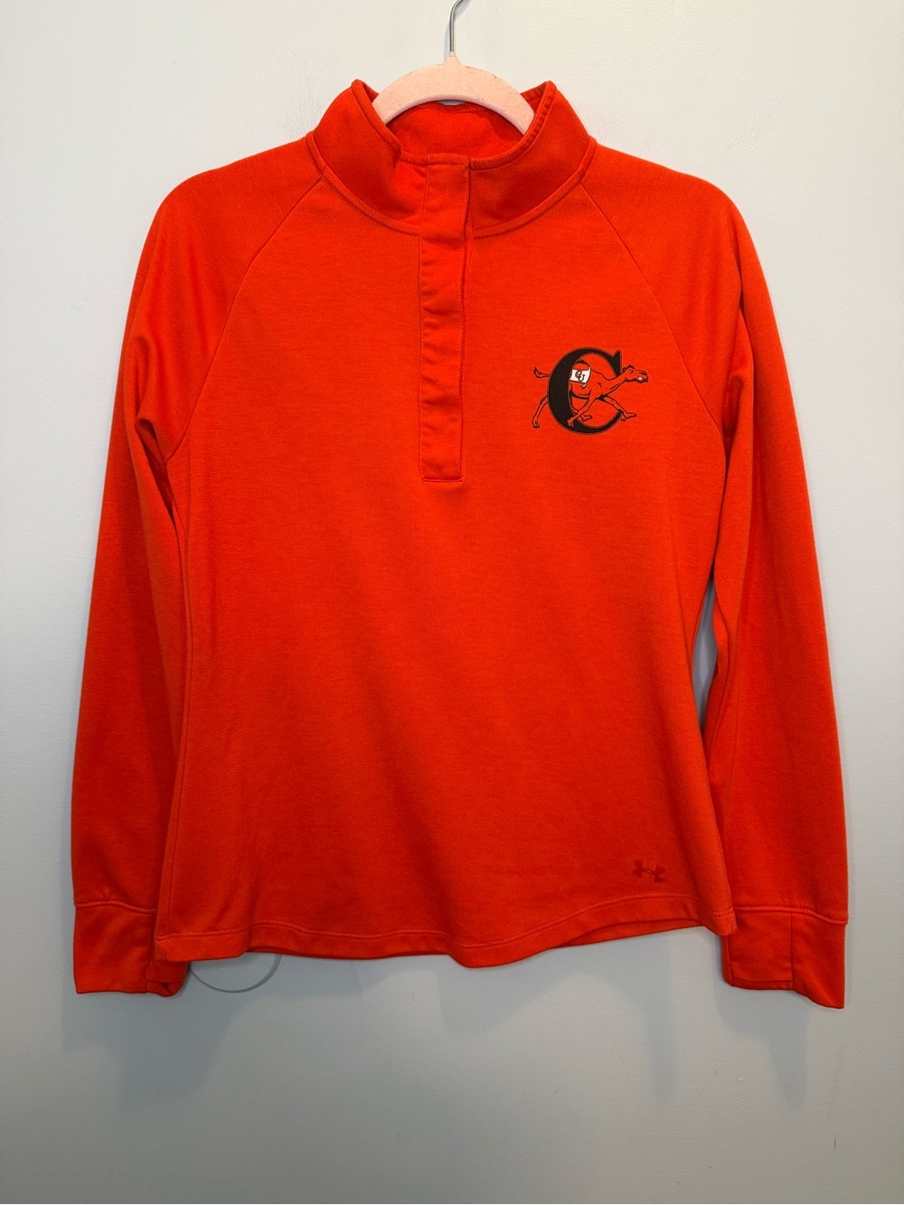 Under Armour Campbell University Fighting Camels Snap Quarter Zip Pullover M